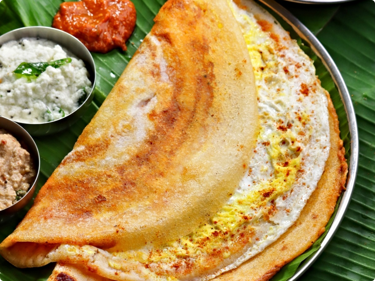 Egg Dosa